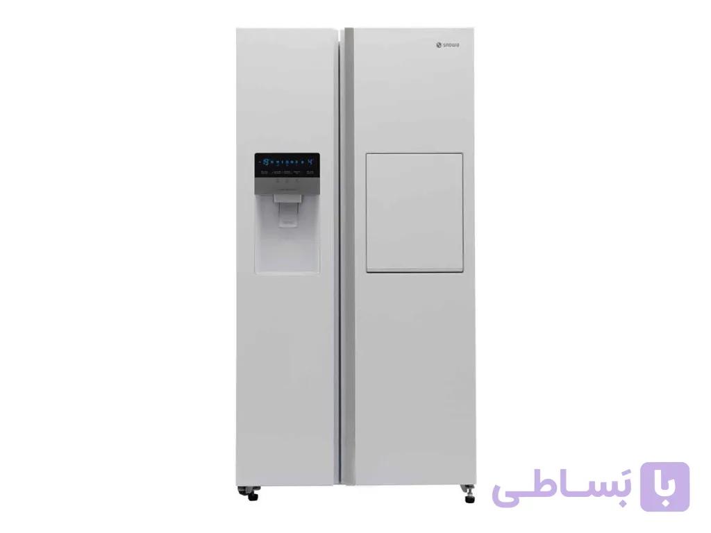 ساید بای ساید اسنوا هایپر (بوم) هوشمند 35فوت سفید متالیک S2Di-L310-W