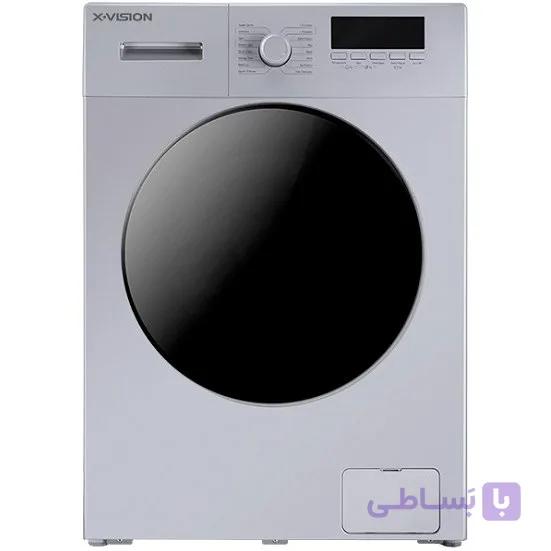 ماشین لباسشویی ایکس ویژن 9 کیلویی مدل TF94 سیلور
