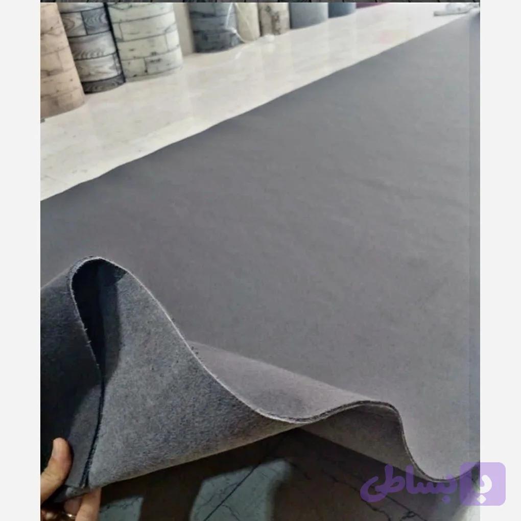 موکت عرض 3 مخمل ولور کرم (پس کرایه)هرمترمربع340ت