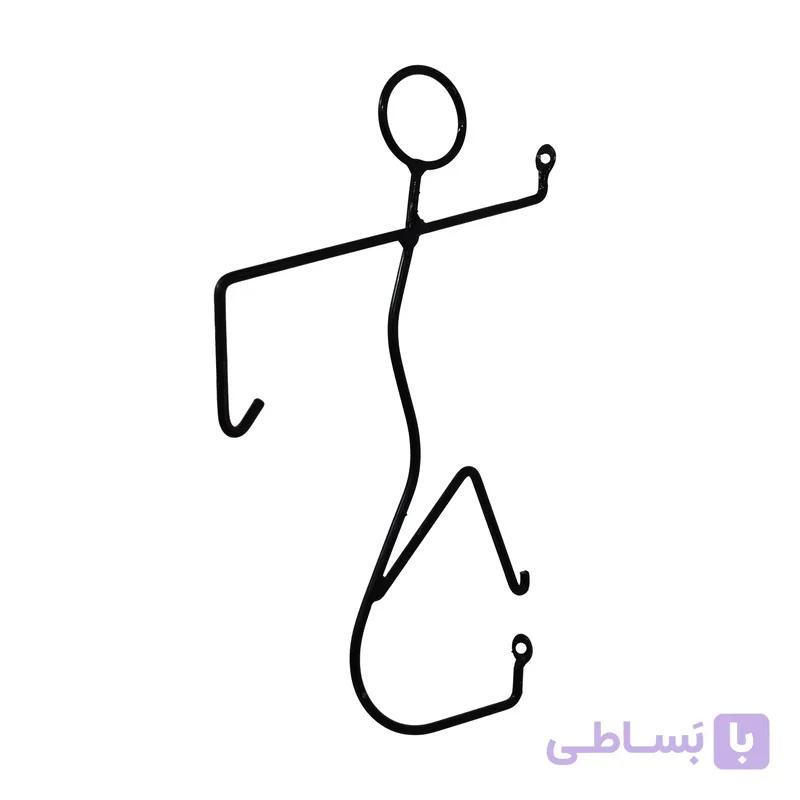 آویز گلدان طرح آدمک دونده مدل S10 — تصویر 1