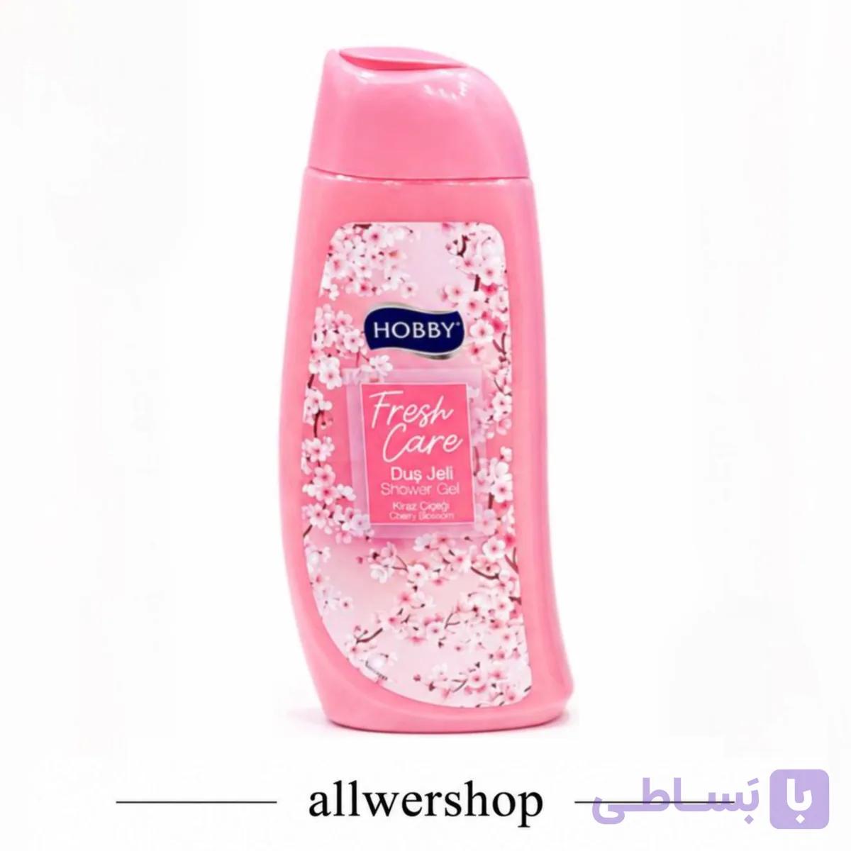 شامپو بدن هوبی HOBBY مدل Fresh Care Cherry Blossom | شکوفه گیلاس | ۵۰۰ میلیلیتر