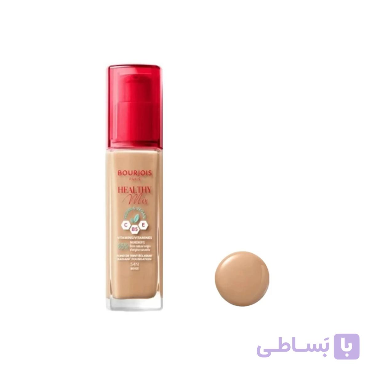 کرم پودر هلتی میکس Healthy Mix شماره N54 حجم 30میل — تصویر 1