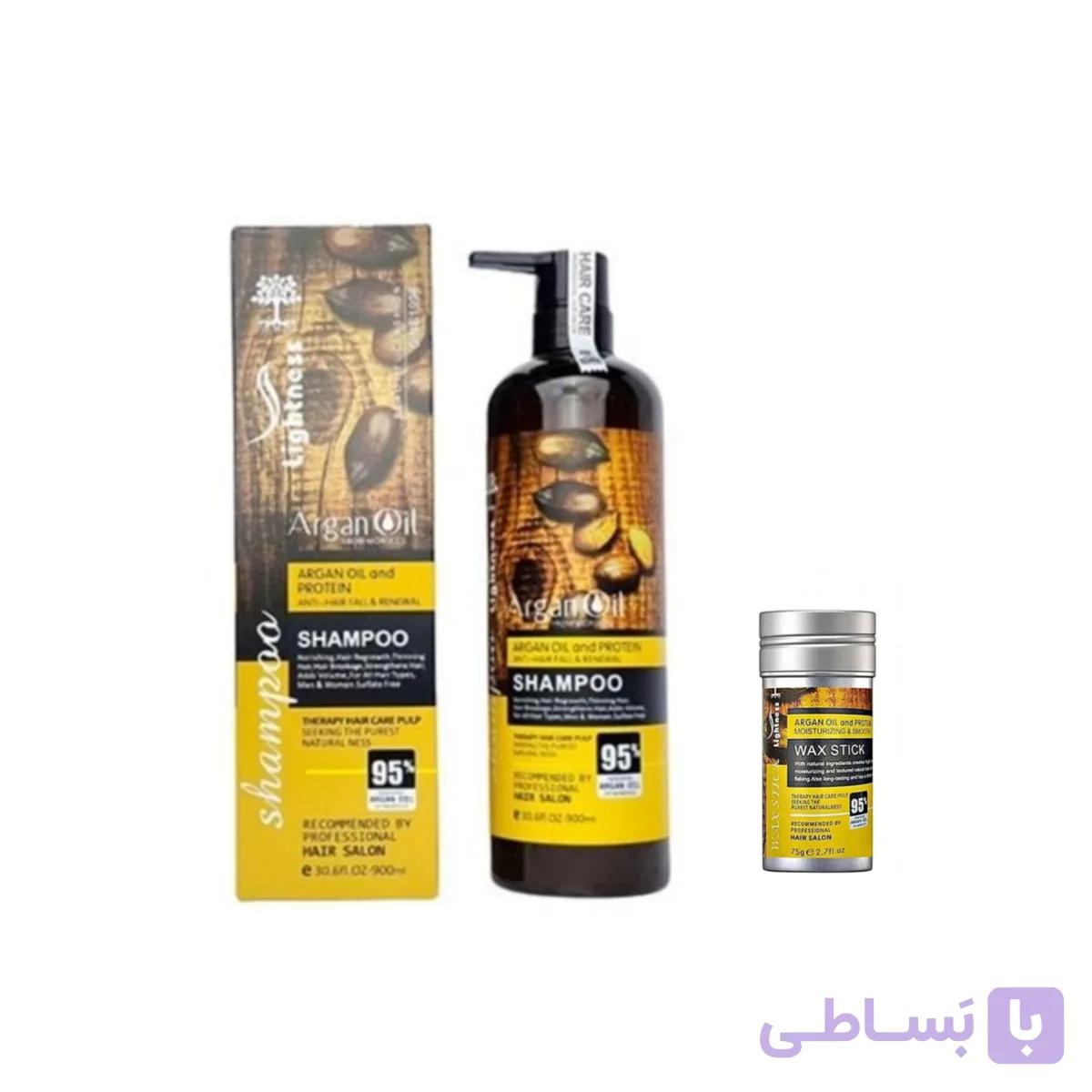 شامپو و ماسک مو بدون سولفات آرگان اویل اصل — تصویر 1