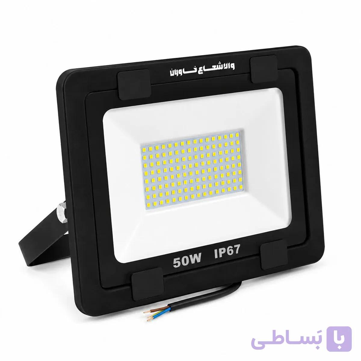 پروژکتور LED مدل SMD والاشعاع ۱۰۰ وات (مقاوم در برابر آب و گردوغبار) — تصویر 1