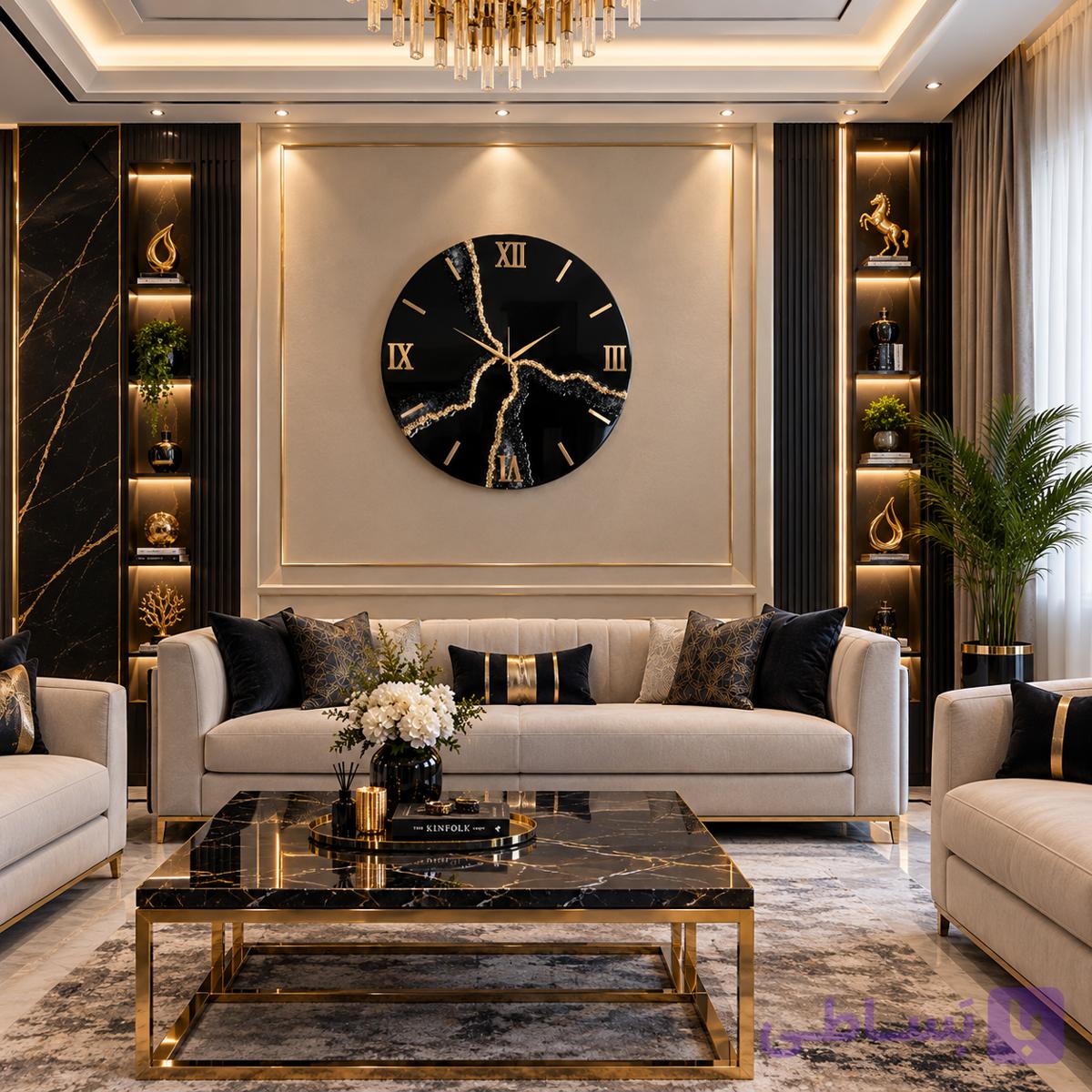 ساعت دیواری نوارگلدکدW543 — تصویر 1