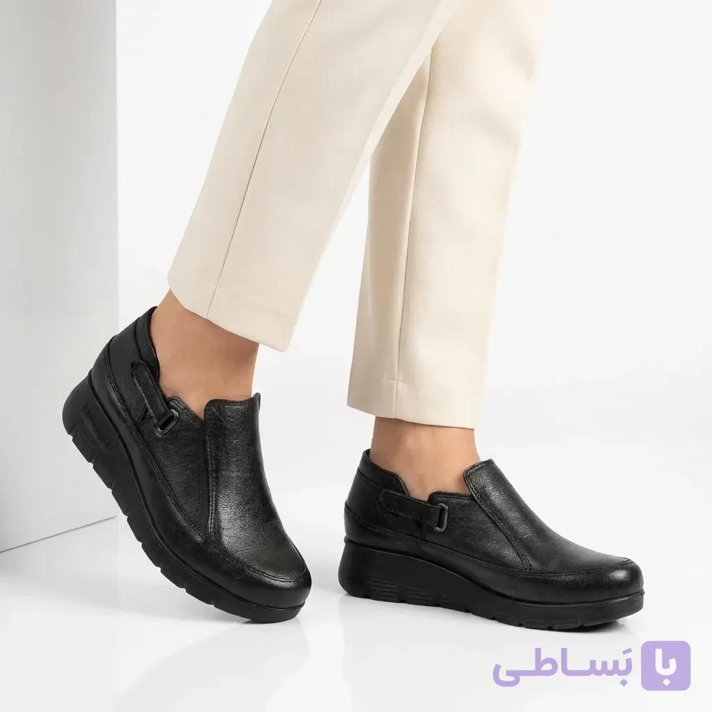 کفش طبی لژدار زنانه مدل سکانس — تصویر 1