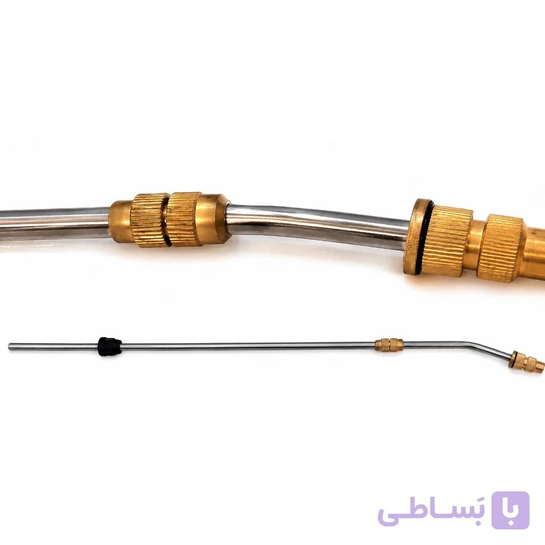 لانس فلزی تلسکوپی نازل برنجی 2