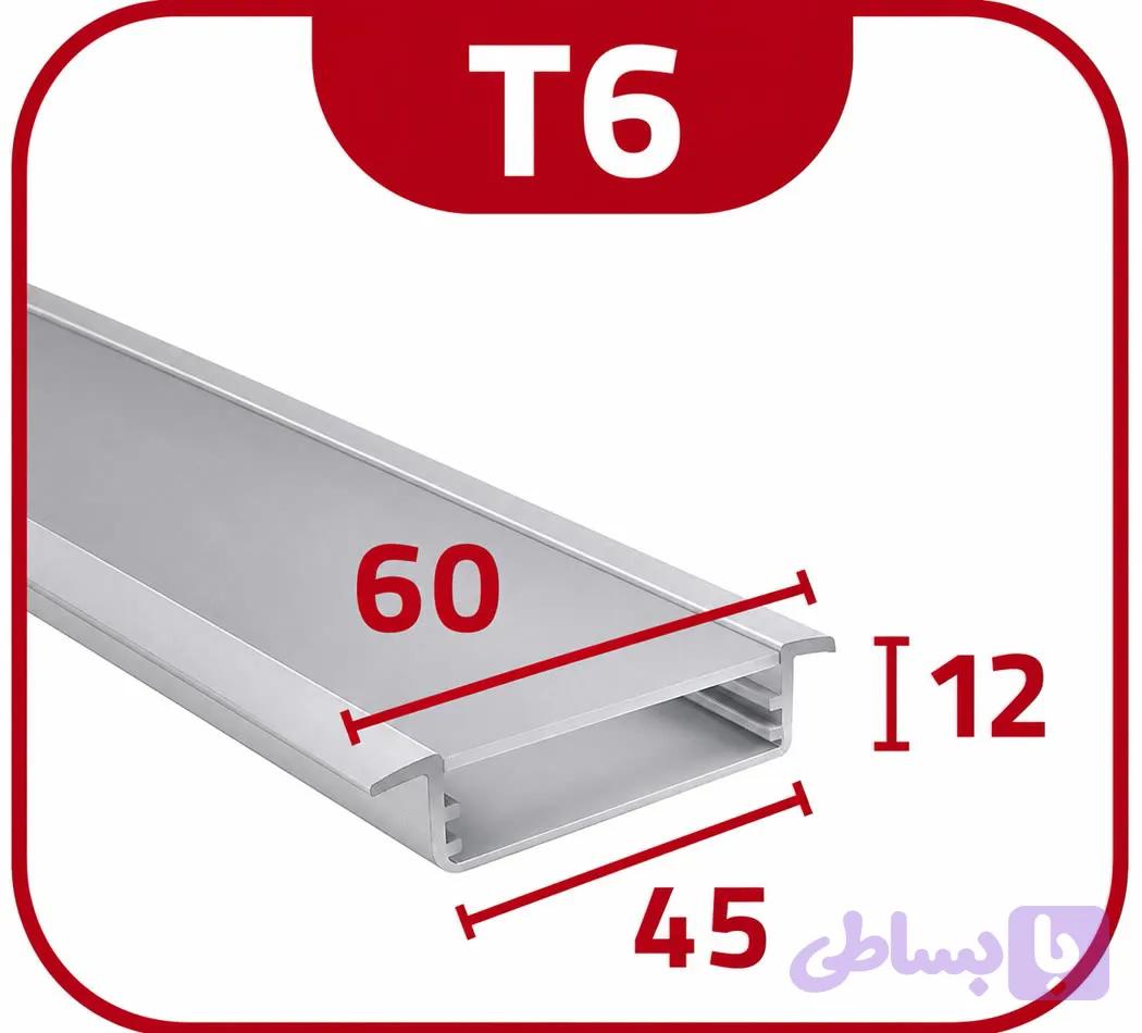 لاین نوری توکار عرض 4.5 سانت