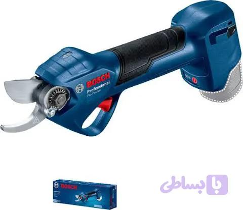 قیچی باغبانی بوش مدل PRO PRUNER همراه ۲ عدد باتری و شارژر
