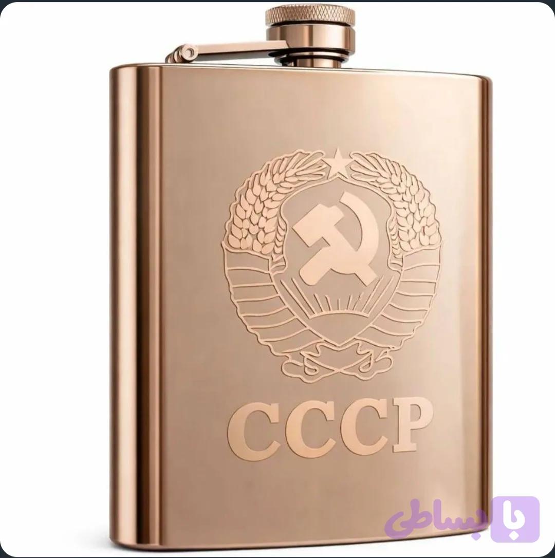 فلاسک تک جیبی استیل (کد ZKF87)