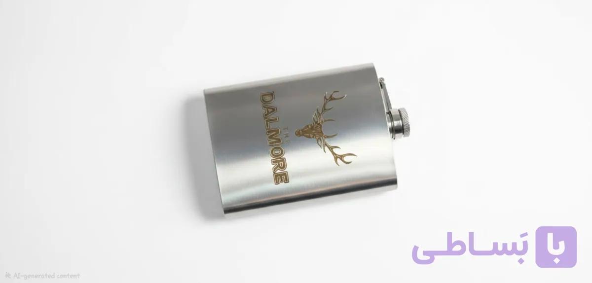 فلاسک جیبی استیل باطرح Dalmore