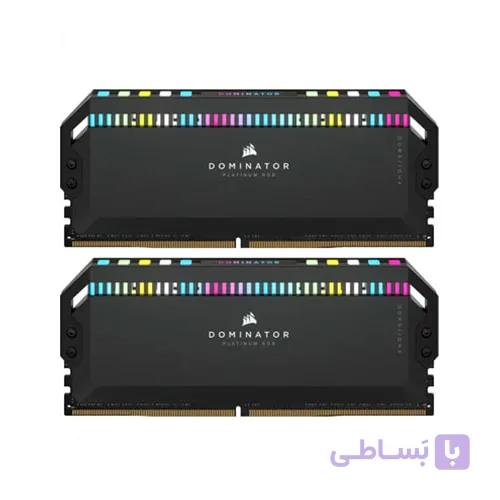 رم کامپیوتر Corsair Dominator Platinum DDR5 5200MHz ظرفیت 32GB (2x16GB)