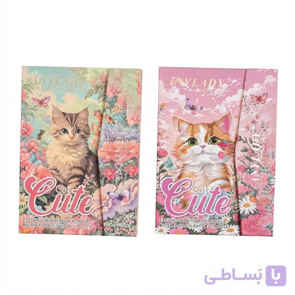 پالت سایه کتابی همه کاره گربه ملوس آنی لیدی 🐾