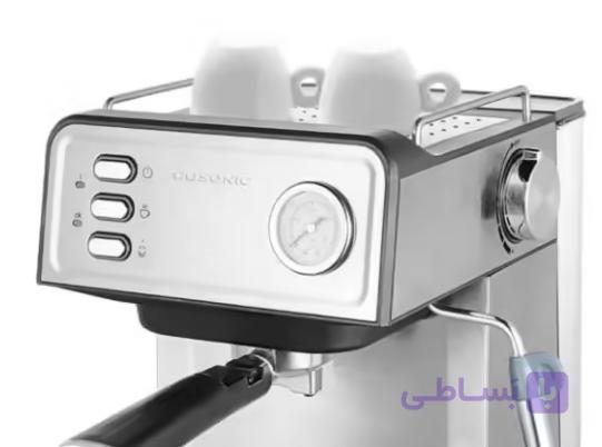 اسپرسو ساز گوسونیک مدل 872 ظرفیت ۱.۶ لیتر با فیلتر استیل ضد زنگ