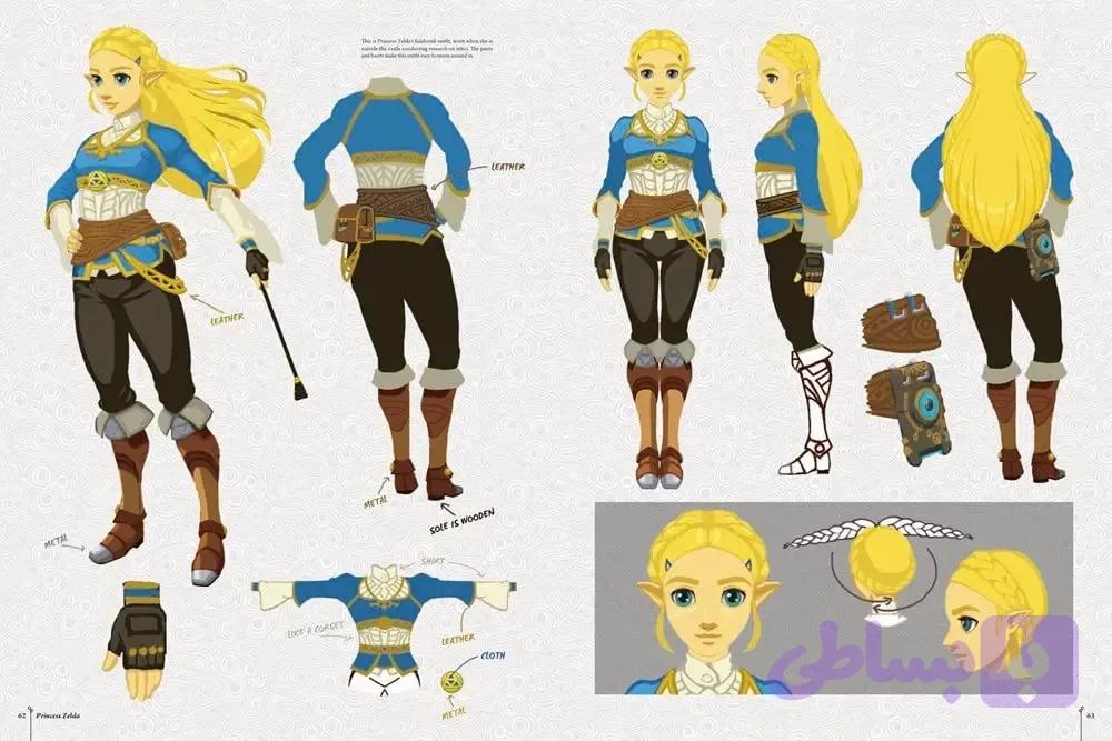 آرت بوک The Legend of Zelda: Breath of the Wild — تصویر 1