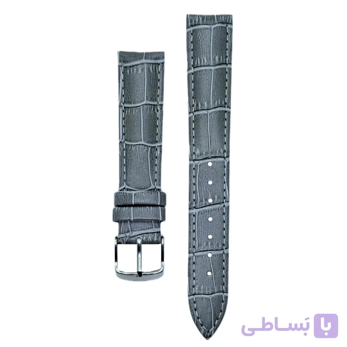 بند ساعت مچی مدل چرمی کد BAT16mm — تصویر 1