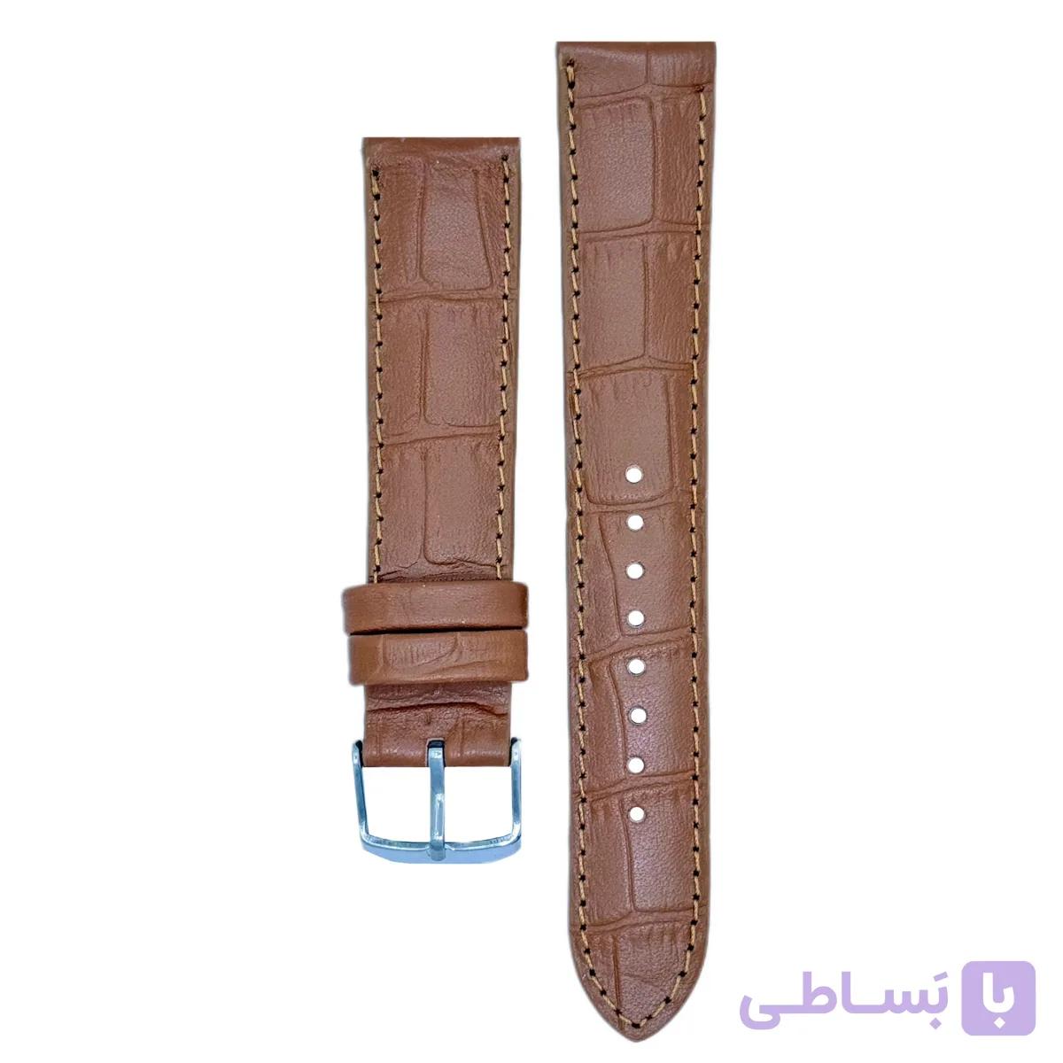 بند ساعت مچی مدل چرمی کد BIT20mm — تصویر 1