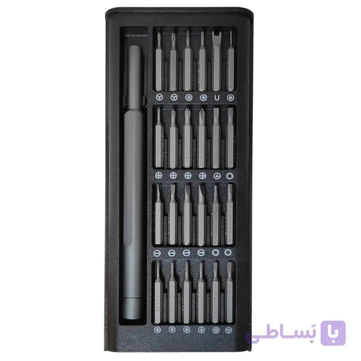 سری پیچ گوشتی مدل آهنربایی بسته  24 عددی — تصویر 1