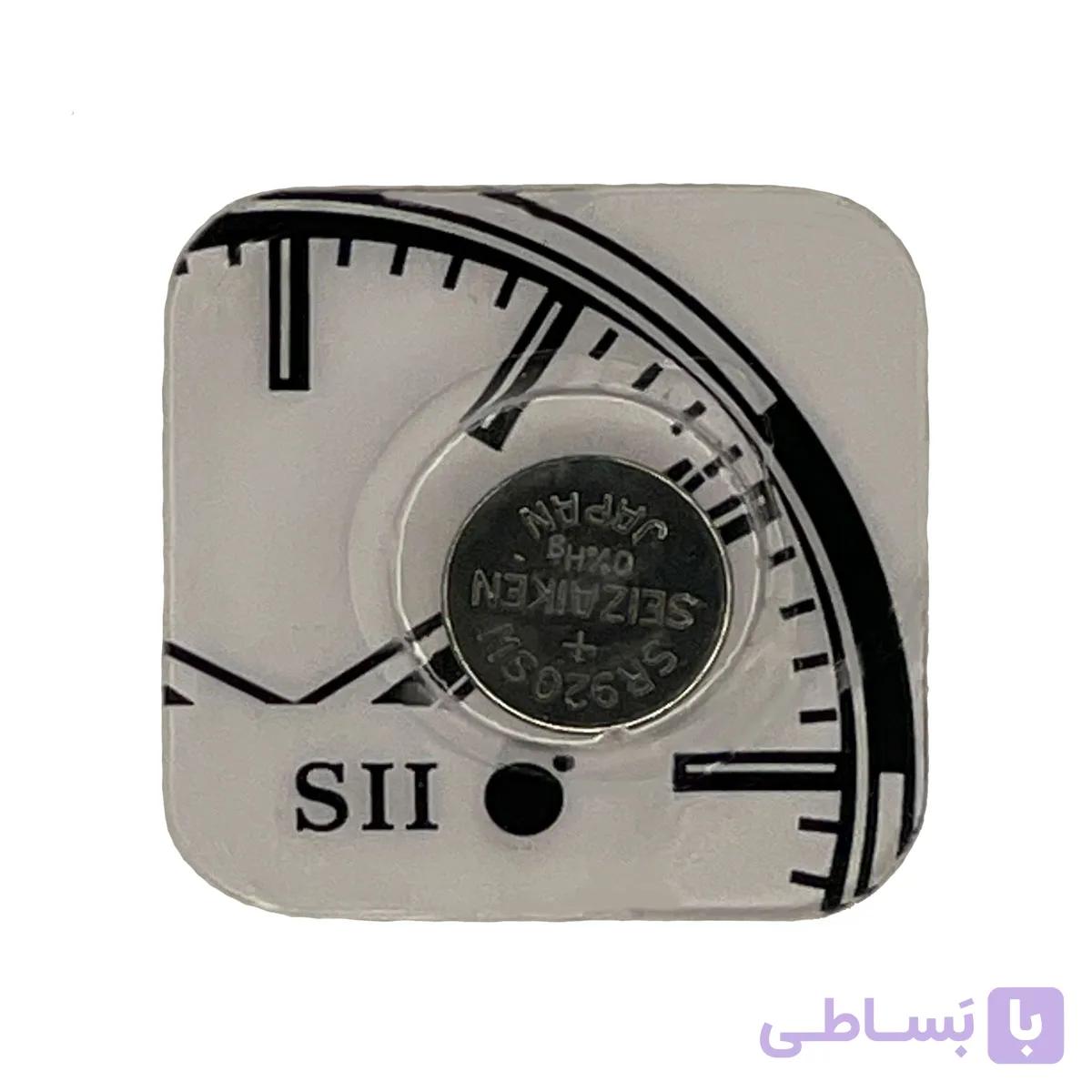 باتری ساعت سيزاكن مدل SR920SW-371 طرح SILVER OXIDE بسته یک عددی — تصویر 1