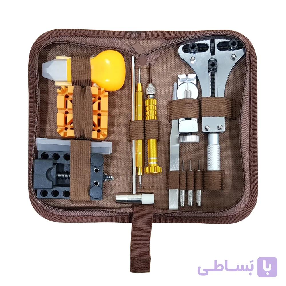 ابزار تعمیر ساعت مچی مدل A56 مجموعه 13 عددی — تصویر 1