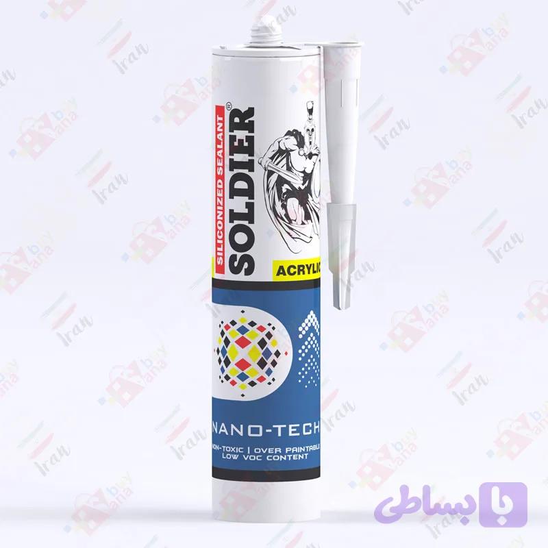 خمیر درزگیر سولجر سفید 480 گرم — تصویر 1