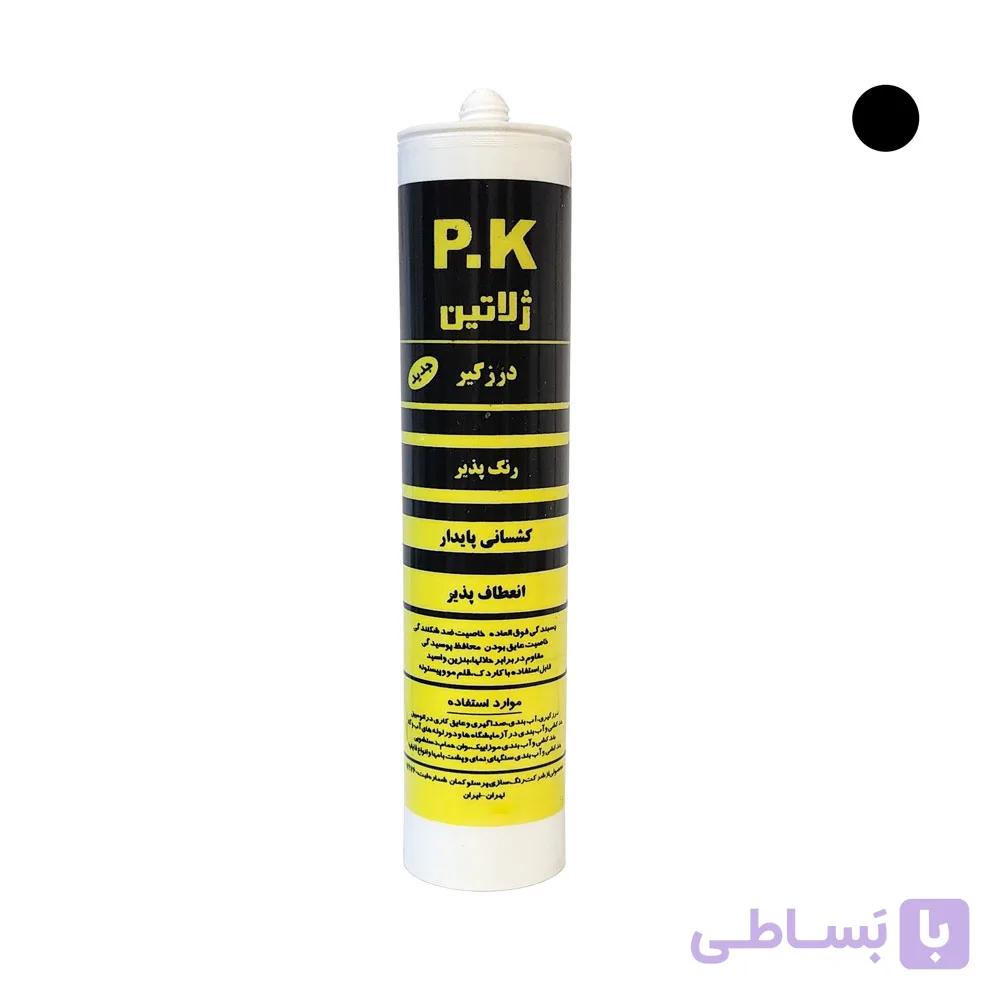 خمیر درزگیر ژلاتینی پی کی مشکی 410 گرم — تصویر 1