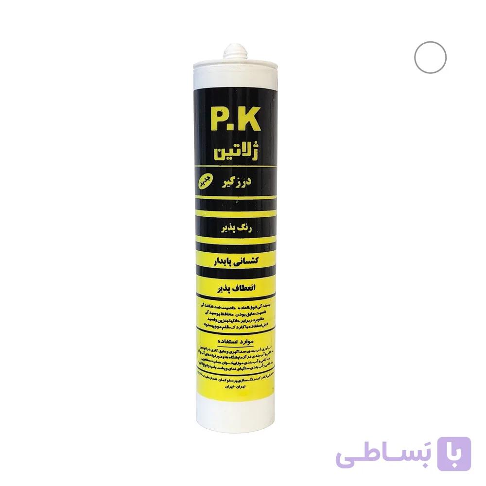 خمیر درزگیر ژلاتینی پی کی سفید 410 گرم — تصویر 1