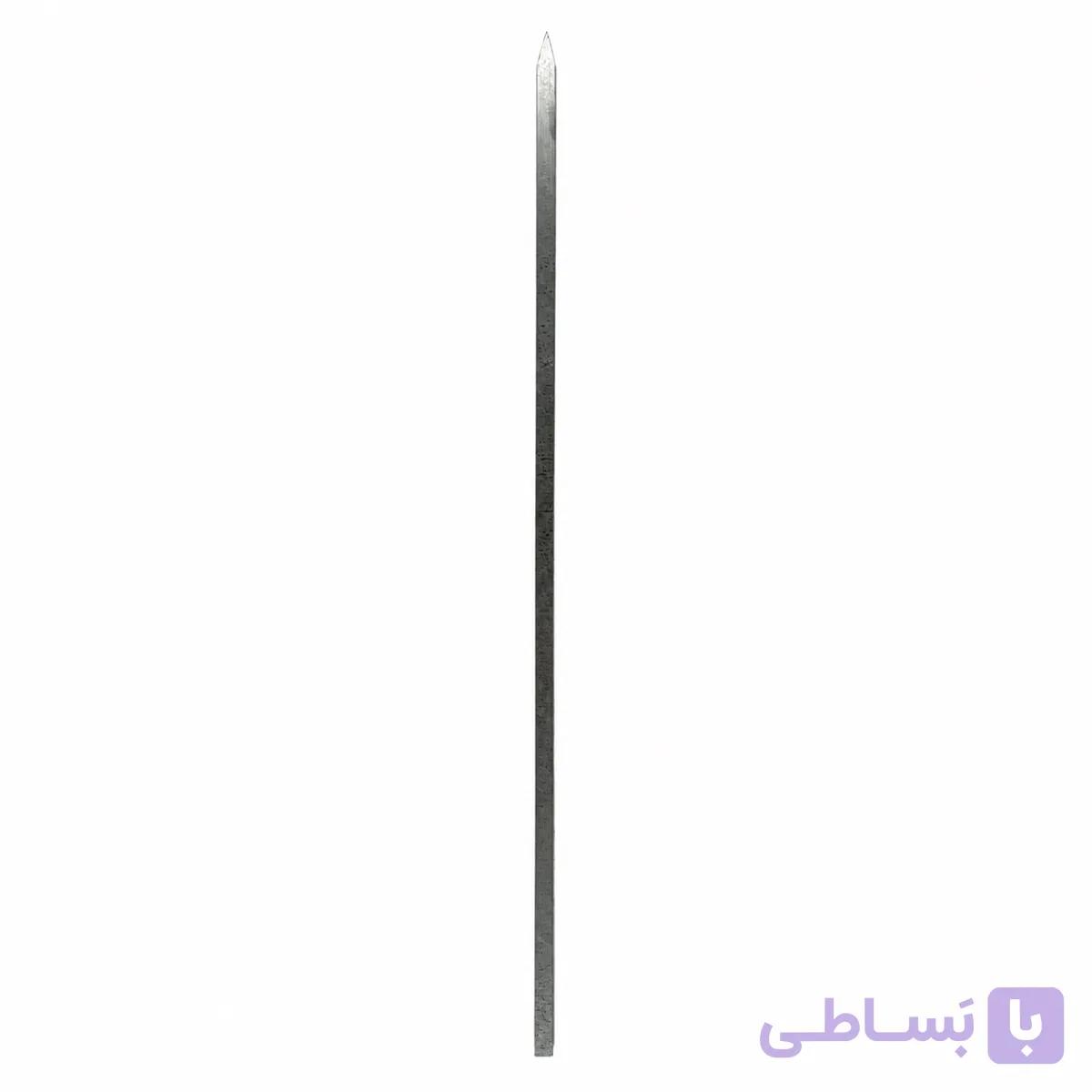 سیخ جوجه کباب تابه ای مدل گالوانیزه بسته 6 عددی — تصویر 1