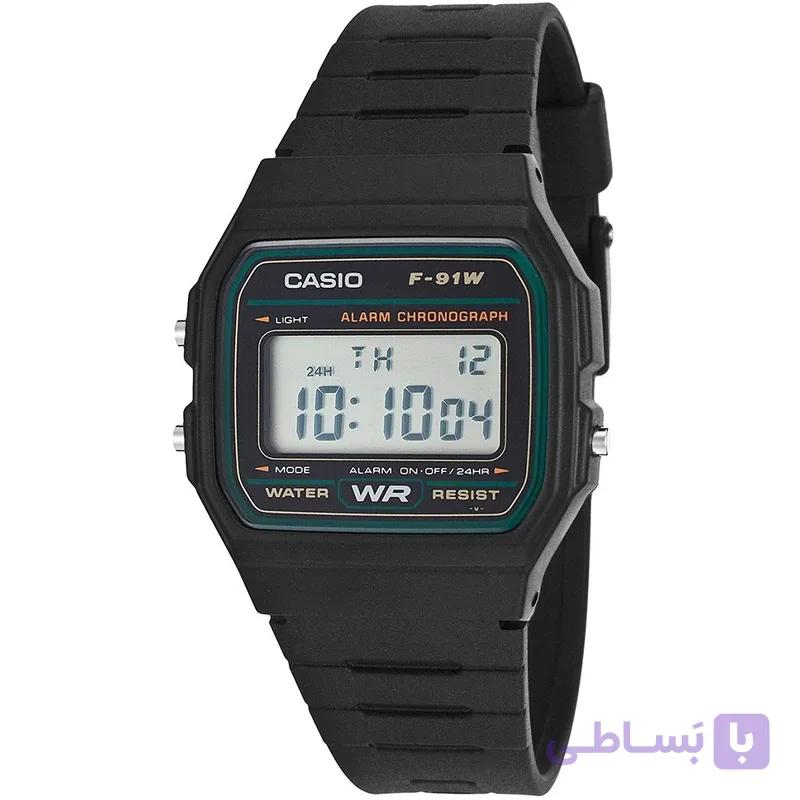 ساعت مچی اسپرت کاسیو مدل f-91w-3dg
