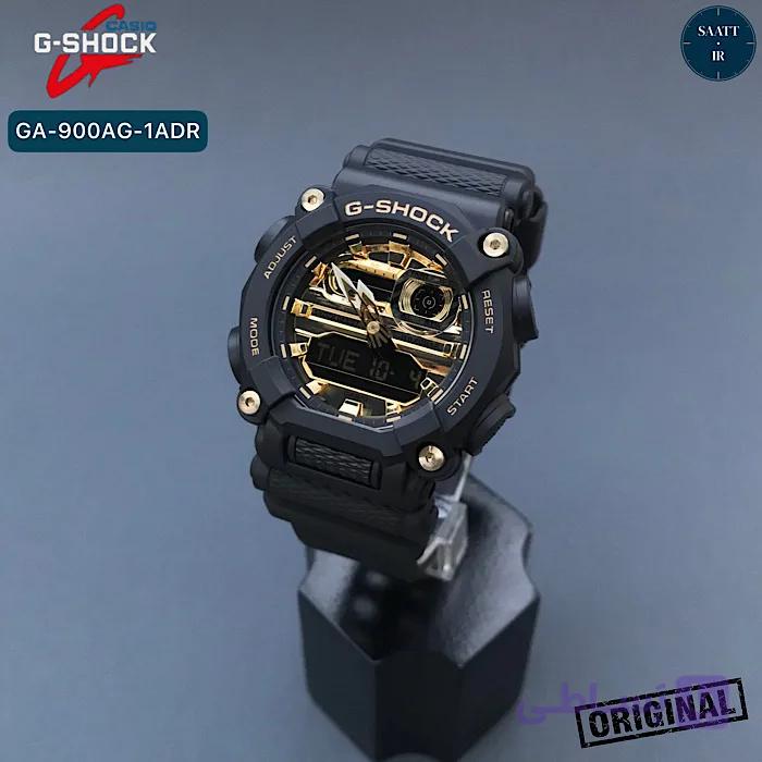 ساعت مچی مردانه اورجینال جی‌شاک کاسیو مدل GA-900AG-1A
