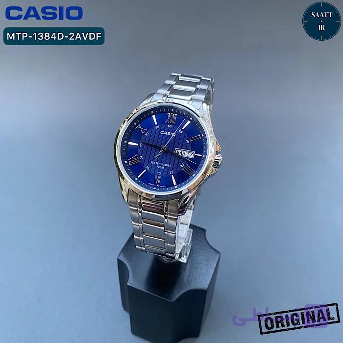 ساعت مچی مردانه اورجینال کاسیو مدل MTP-1384D-2A