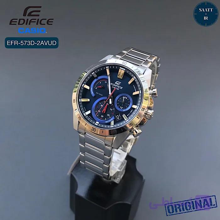 ساعت مچی مردانه اورجینال ادیفیس کاسیو مدل EFR-573D-2A