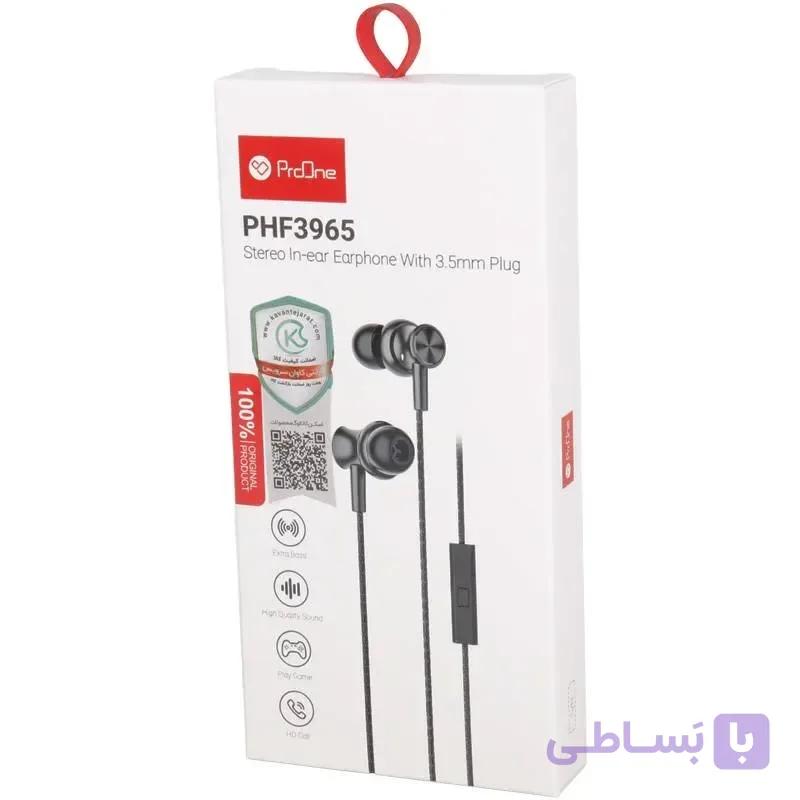هندزفری سیم دار PROONE PHF3965