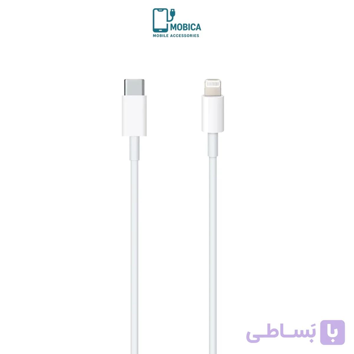 کابل شارژ اورجینال آیفون Type C به Lightning همراه با گارانتی 6 ماهه