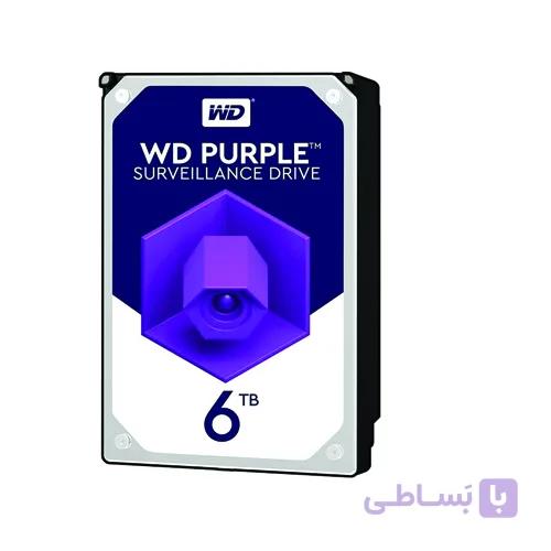 هارد اینترنال وسترن دیجیتال مدل Purple WD60PURX ظرفیت 6 ترابایت — تصویر 1