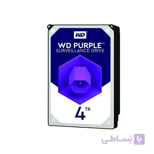 هارد اینترنال وسترن دیجیتال Western Digital Purple 4TB WD40PURZ گارانتی شرکتی — تصویر 1
