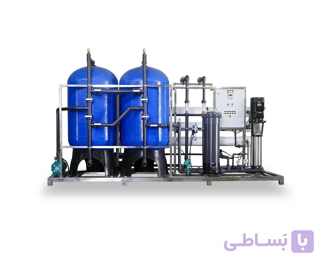 دستگاه تصفیه آب صنعتی ظرفیت100مترمکعب در شبانه روز