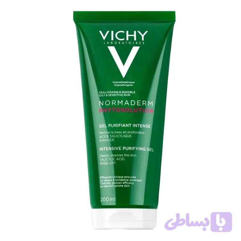 ژل شستشو صورت ویشی مدل Normaderm حجم 200 میلی لیتر‎