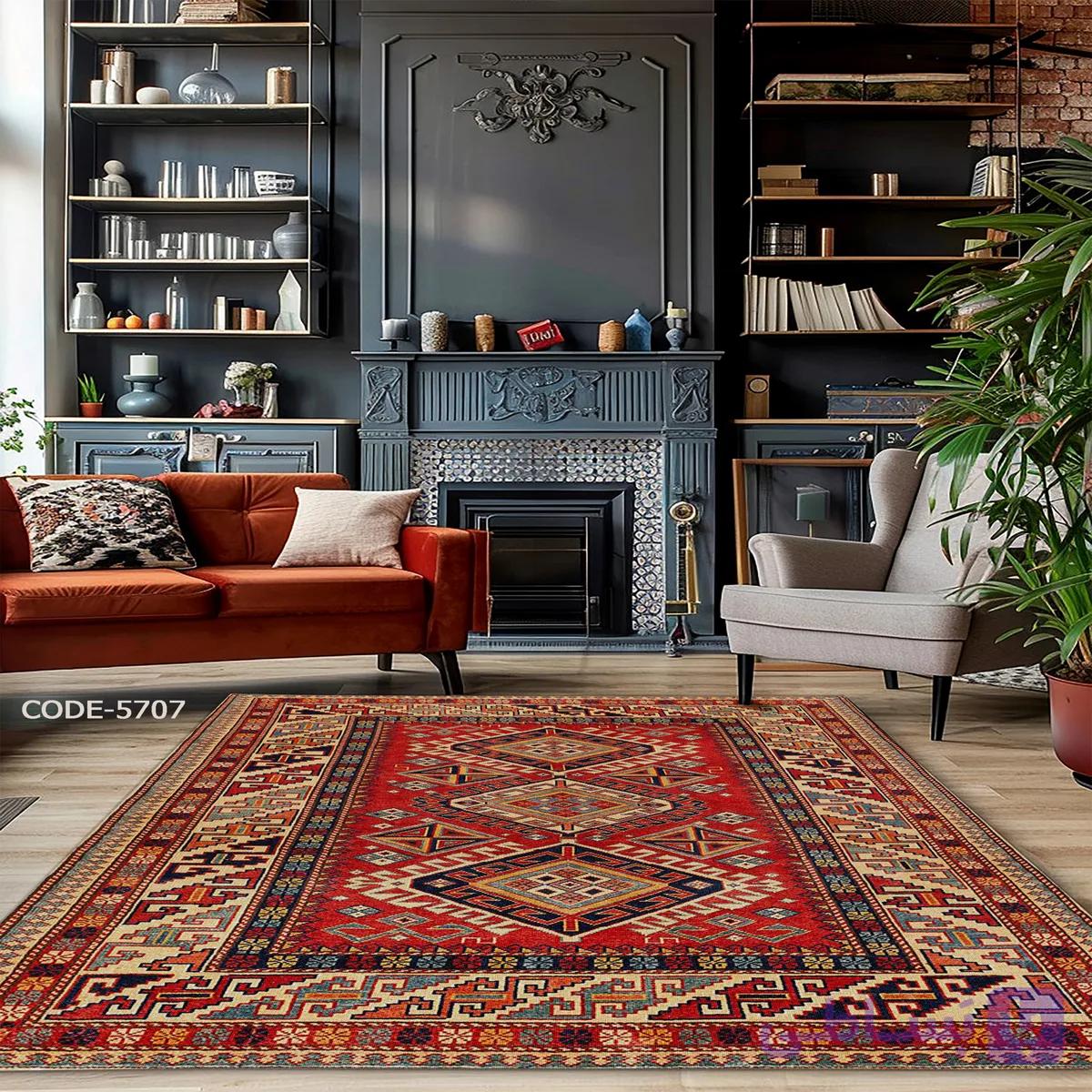 فرشینه طرح گبه کد5707