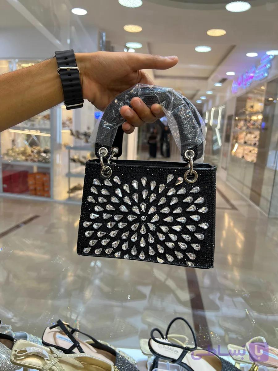 کیف مجلسی فول نگین — تصویر 1
