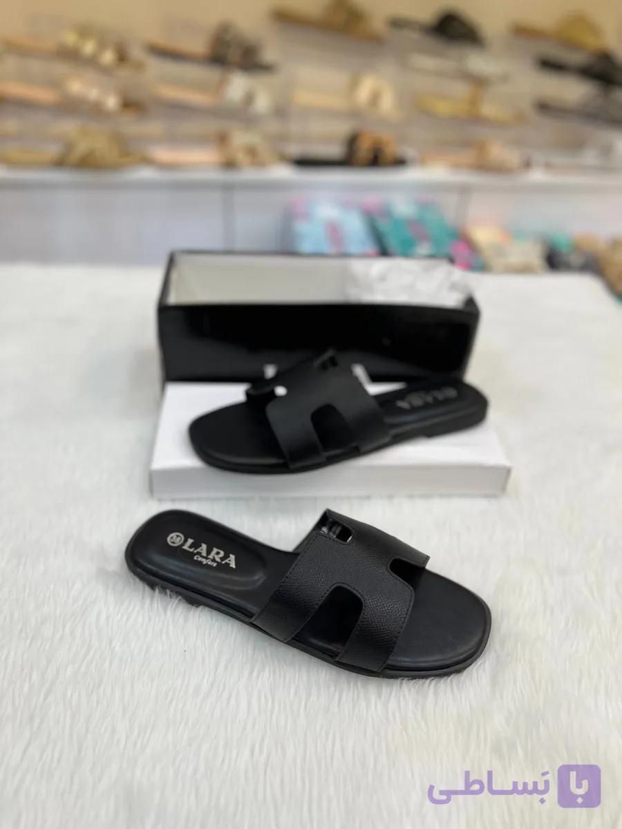 صندل هرمس پاشنه تخت — تصویر 1
