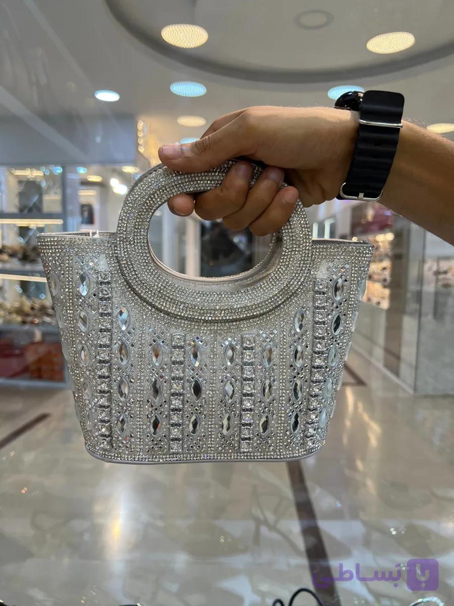 کیف مجلسی دسته دار زیبا — تصویر 1
