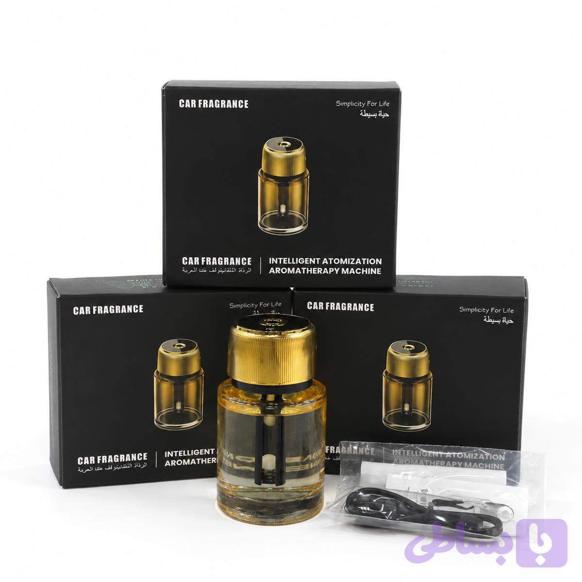 بخور لیزری کارفرگرنس طلایی 160 میل CAR FRAGRANCE اورجینال — تصویر 1