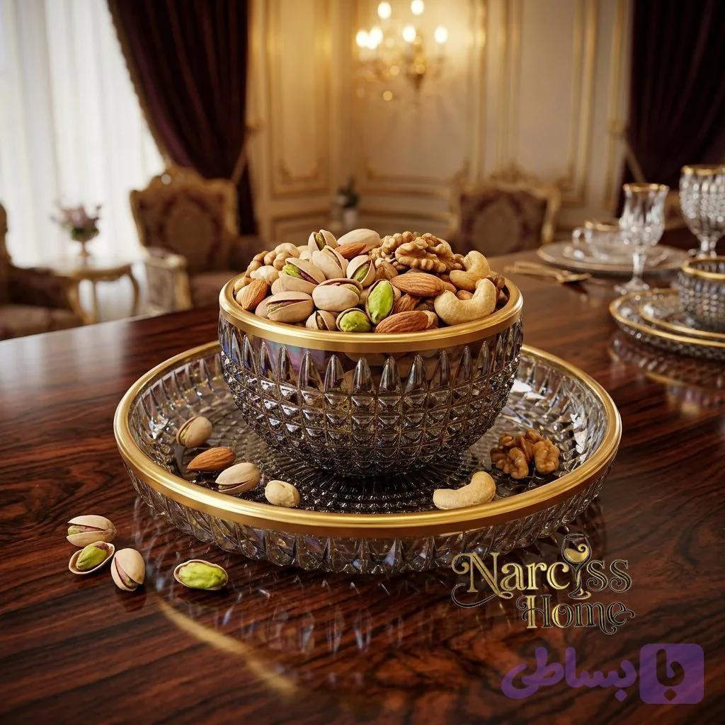 پیاله ونیز دودی طلامات — تصویر 1
