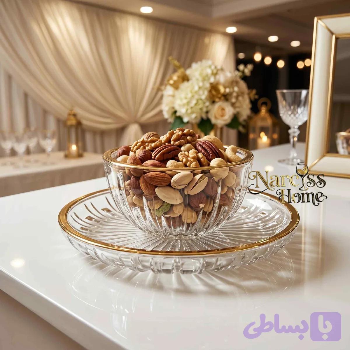 پیاله پیانو لب طلا هلندی — تصویر 1