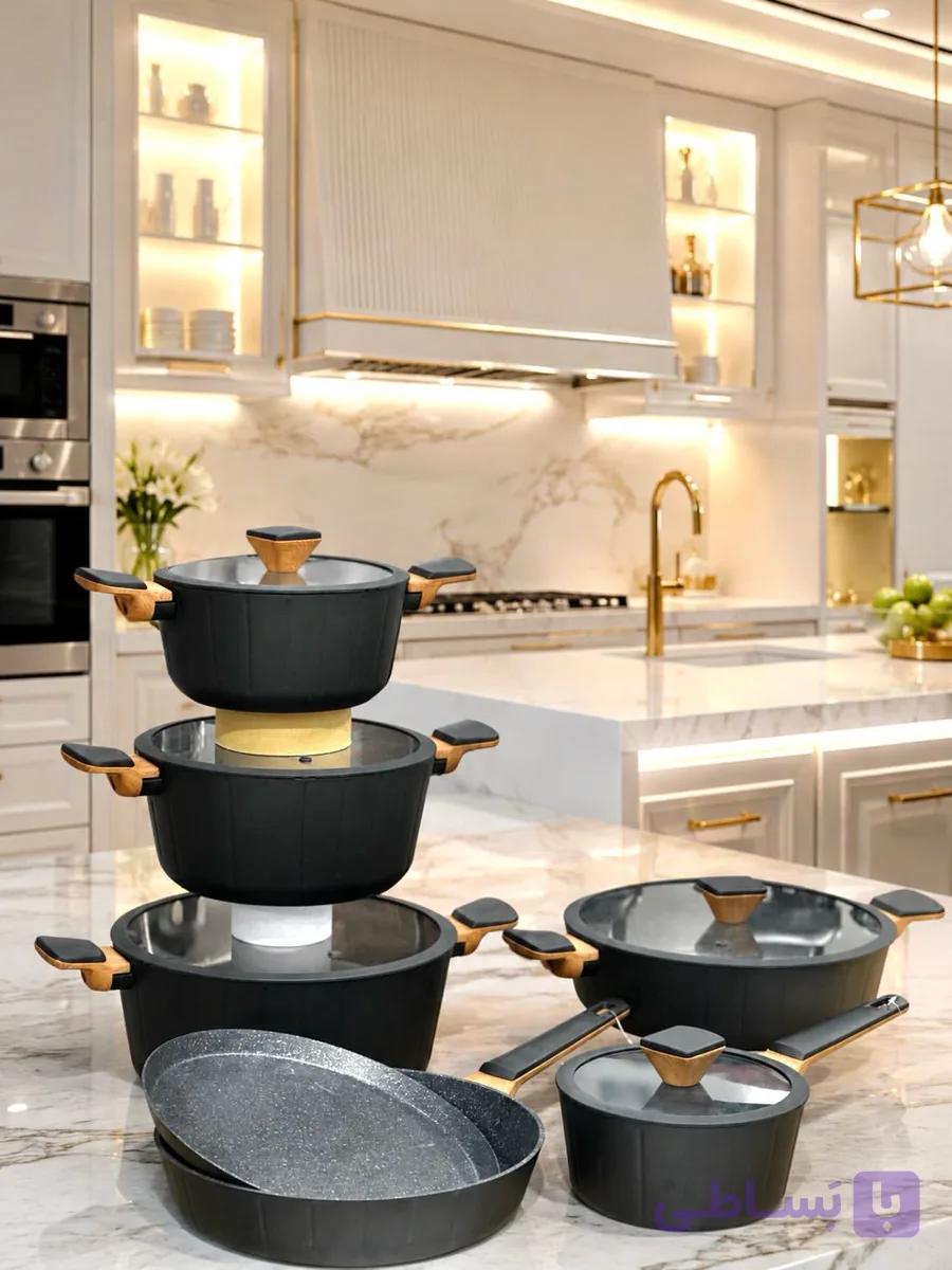 سرویس قابلمه ۱۲ پارچ گری پَن آلمان Cray Pan