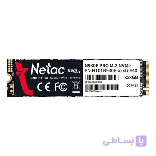 حافظه اس اس دی Netac مدل NVMe M.2 N930E PRO ظرفیت 128 گیگابایت — تصویر 1