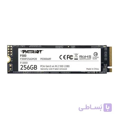 حافظه اس اس دی NVME پاتریوت 256 گیگ مدل P300 — تصویر 1