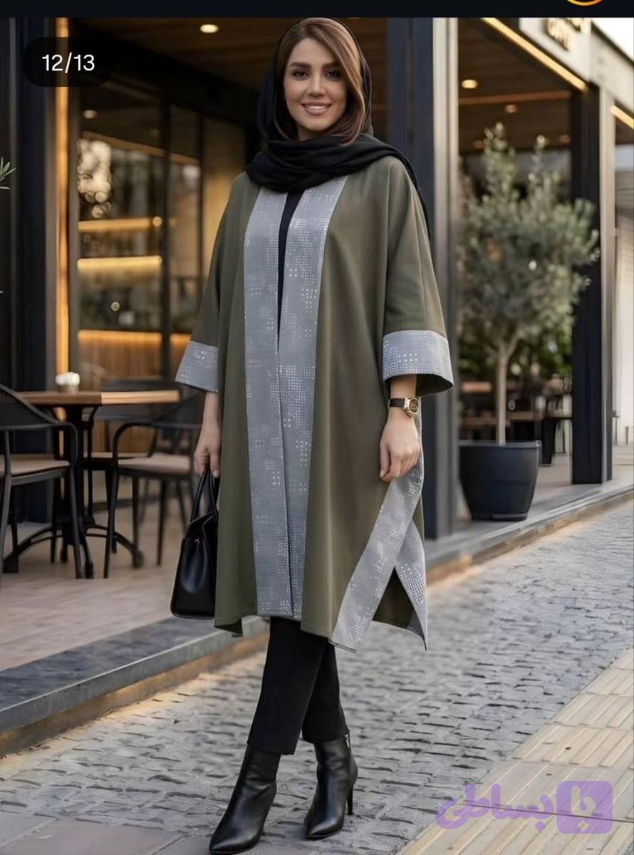 پانچ جلو قزن‌دار برش عبایی — تصویر 1