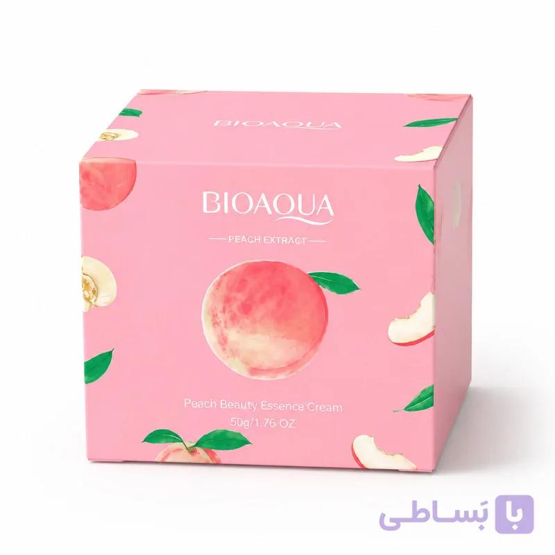 اسکراب صورت و بدن بایوآکوآ عصاره هلو روشن کننده